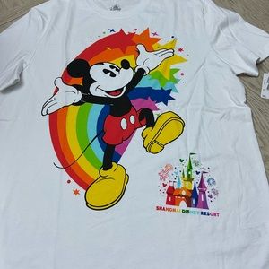 Disney Shanghai colorful Mickey Shirt